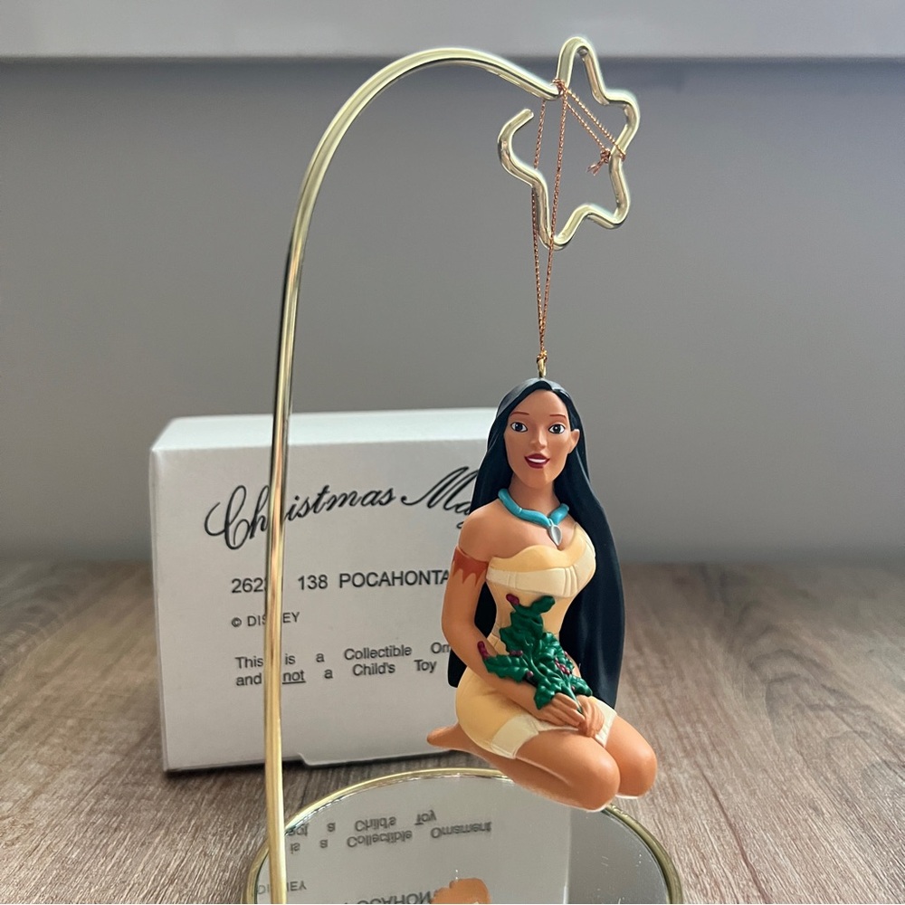 Vintage Grolier Disney Pocahontas Christmas Ornament